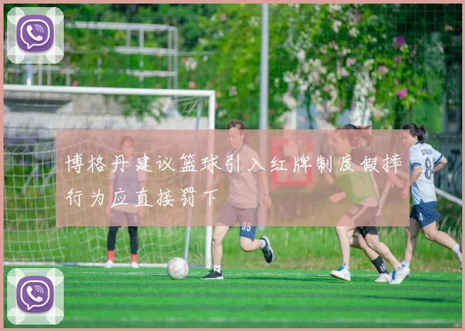 博格丹建议篮球引入红牌制度假摔行为应直接罚下
